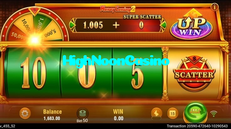 HighNoonCasino casino presented on mobile device in Pakistan with slots and live games